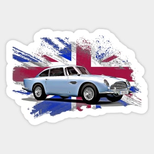 DB5 United Kingdom Print Sticker